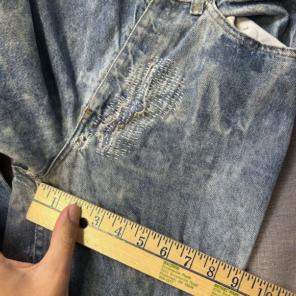 Vintage 70s/80s Levi’s Orange Tab Distressed Denim Jeans 24x31 USA - Picture 16 of 16
